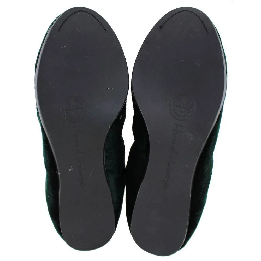 House of Harlow Baron Green Ballet Flats Size 7 M - Image 12