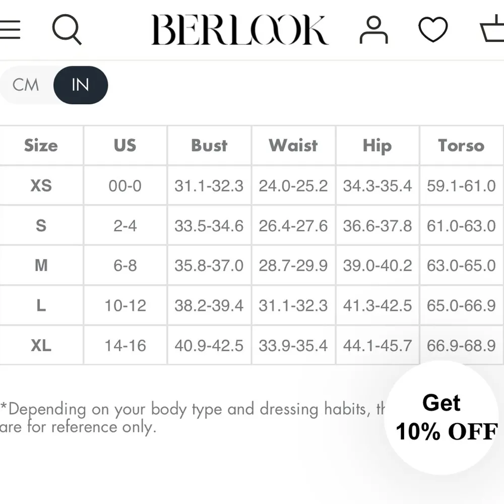 Berlook Black Tummy Control
One - Image 10