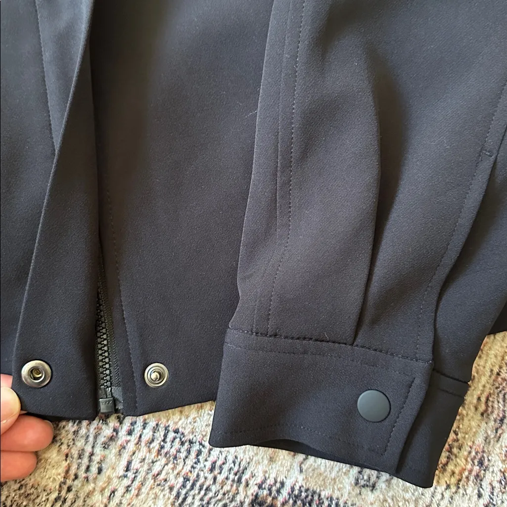 Athleta endless bomber jacket in black - Image 8