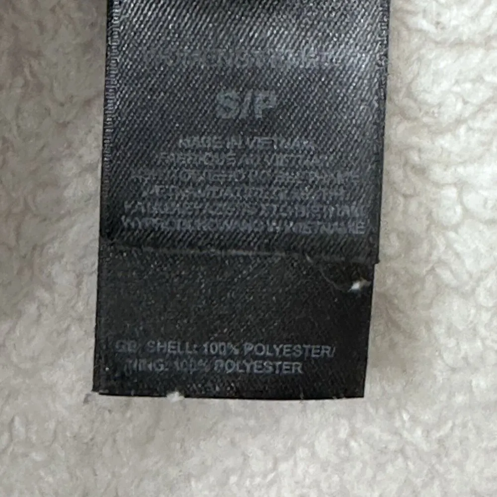 North Face Jacket Womens S Ivory‎ Osito Fleece Teddy Fuzzy High Pile Zip Sweater - Image 11