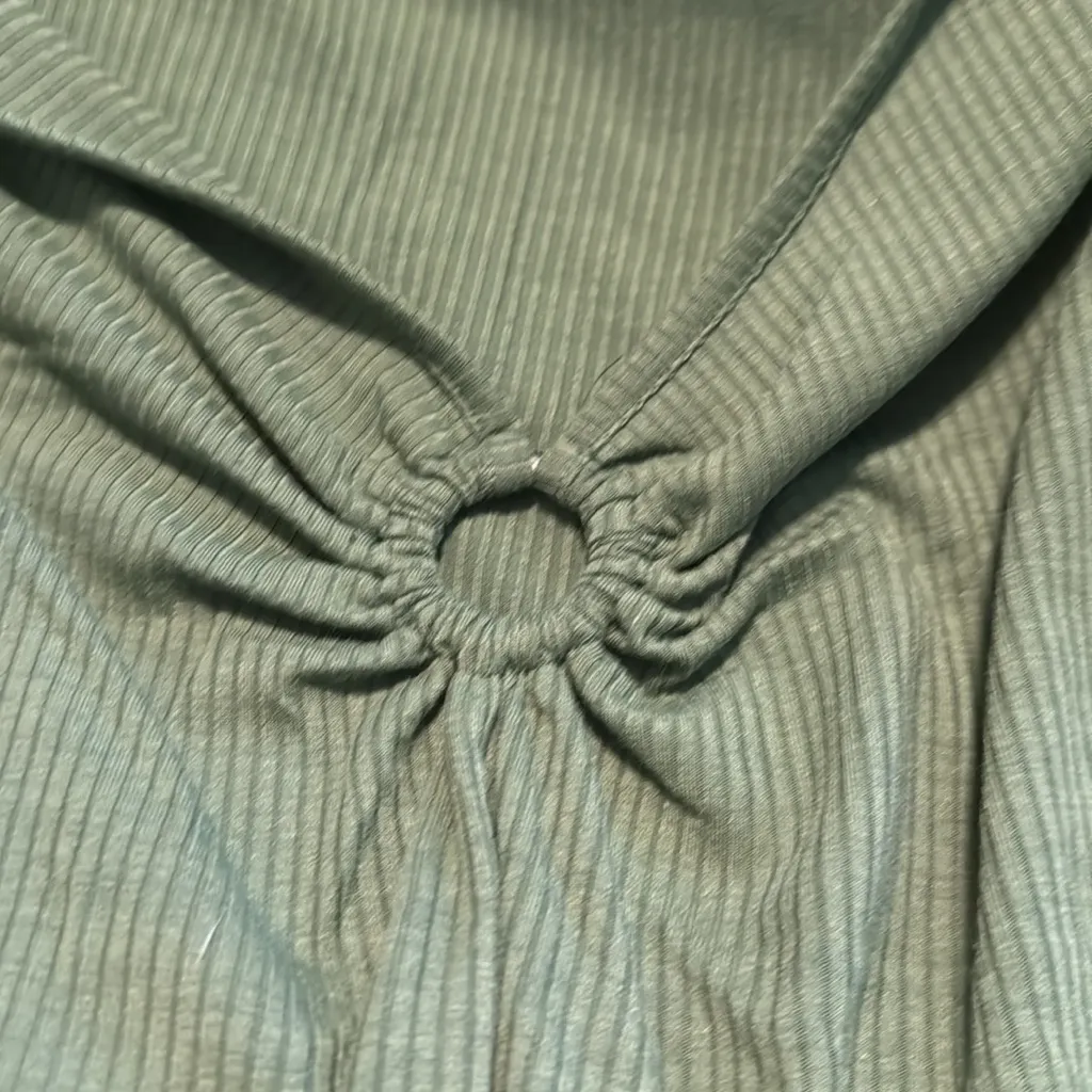 Paper + Tee‎ woman’s blouse Green Size 3X - Image 6