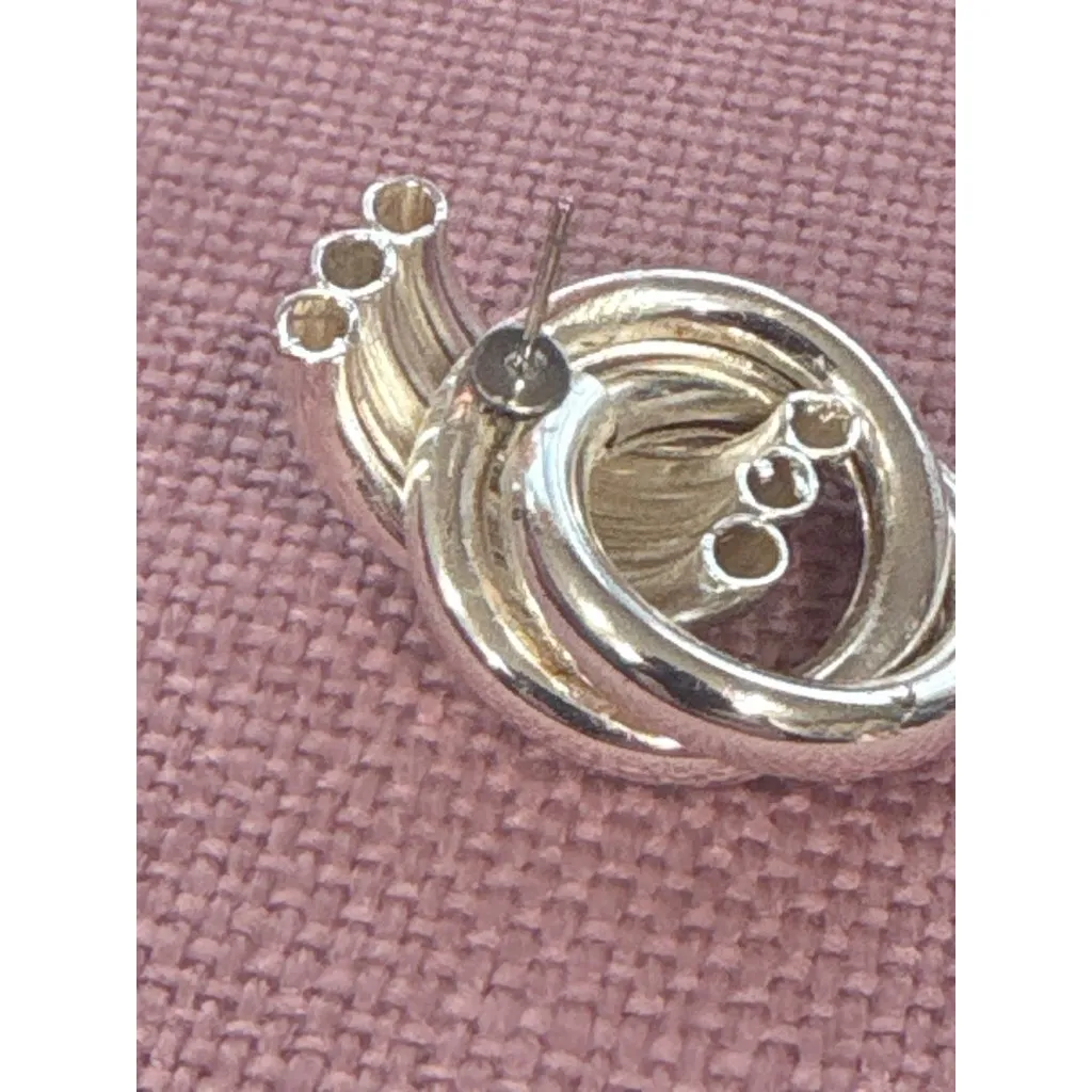 Heaven Mayhem Mini Knot Earrings in Silver One Size Womens Jewelry - Image 6