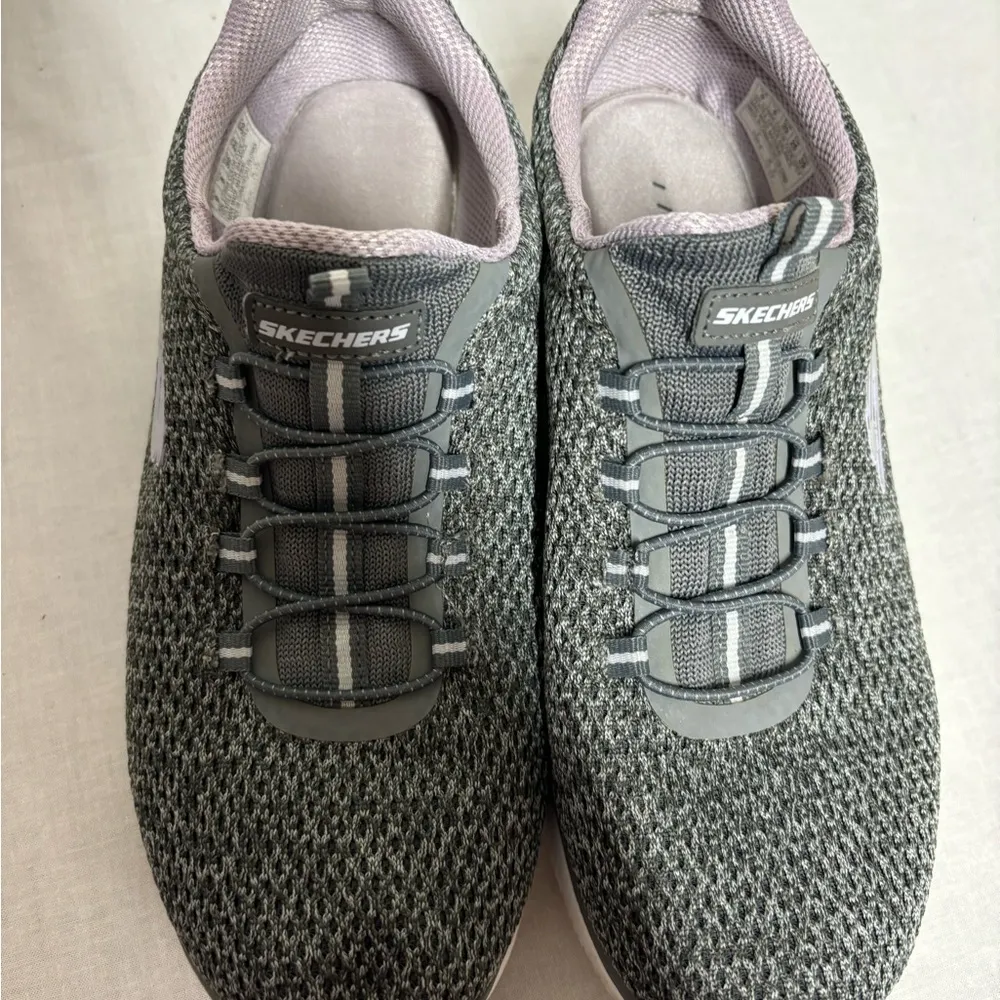 Skechers Summit Striding Sneakers Gray/Lavender Womens Size 9 Memory Foa… - Image 12