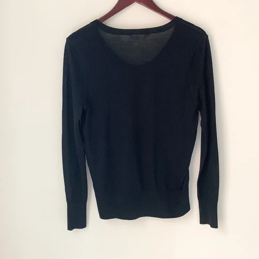 Everlane Wool Black Sweater - Image 2