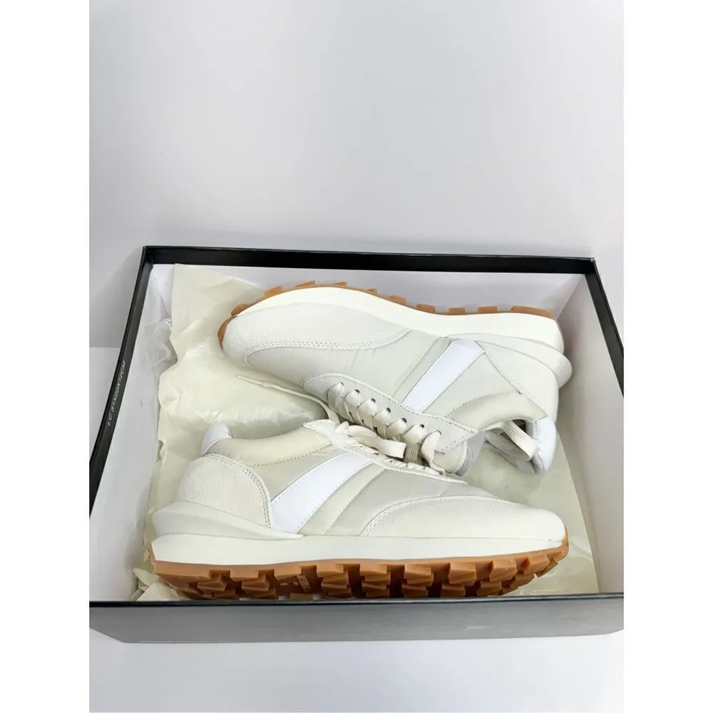 J/Slides Sneakers Size 7 Cream Leather Lifestyle Athletic and Training Shoes NEW - Image 14