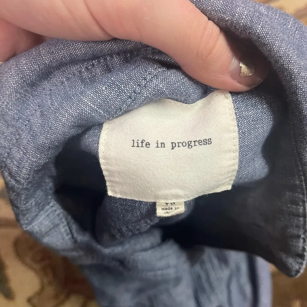 Jean skirt dress - Image 4