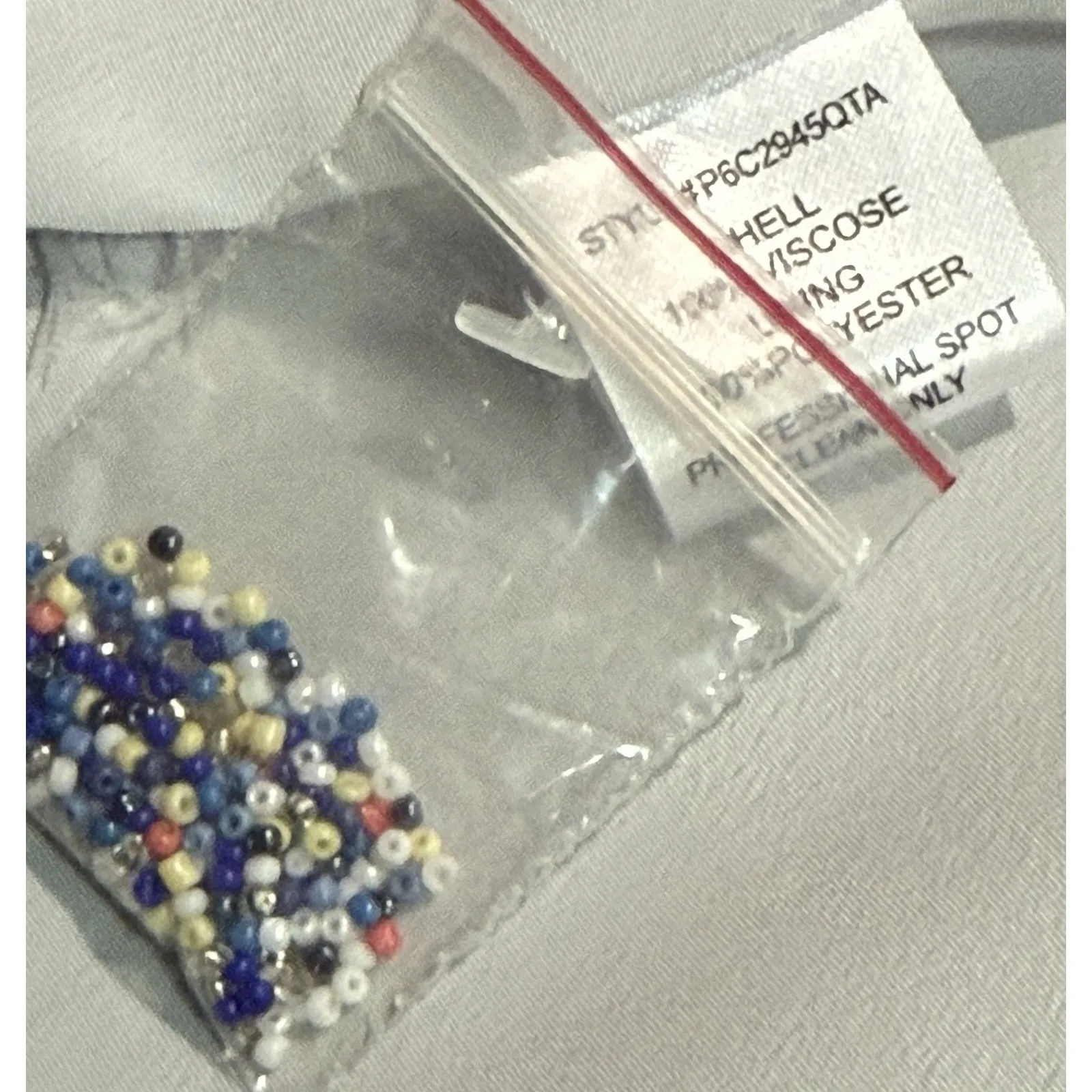 NWT Parker Hand Beaded Boho Off The Shoulder Dress Ethereal Embellished Med $508 - Image 8