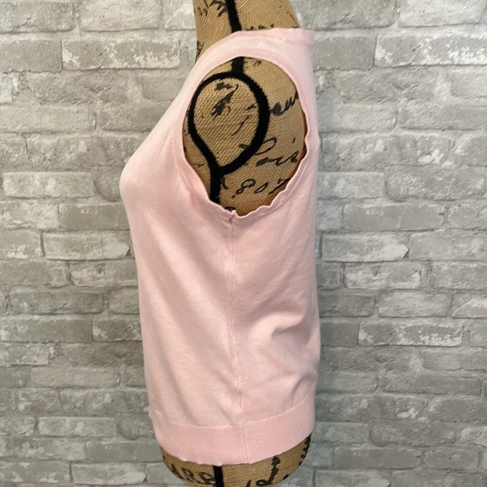 Roz & Ali Pink Sweater Tank Top - Image 2