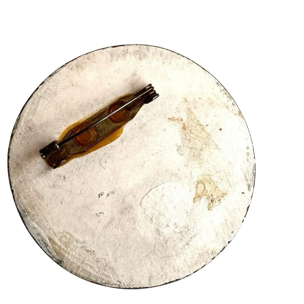 Vintage Santa Claus Brooch – Hand - Image 4