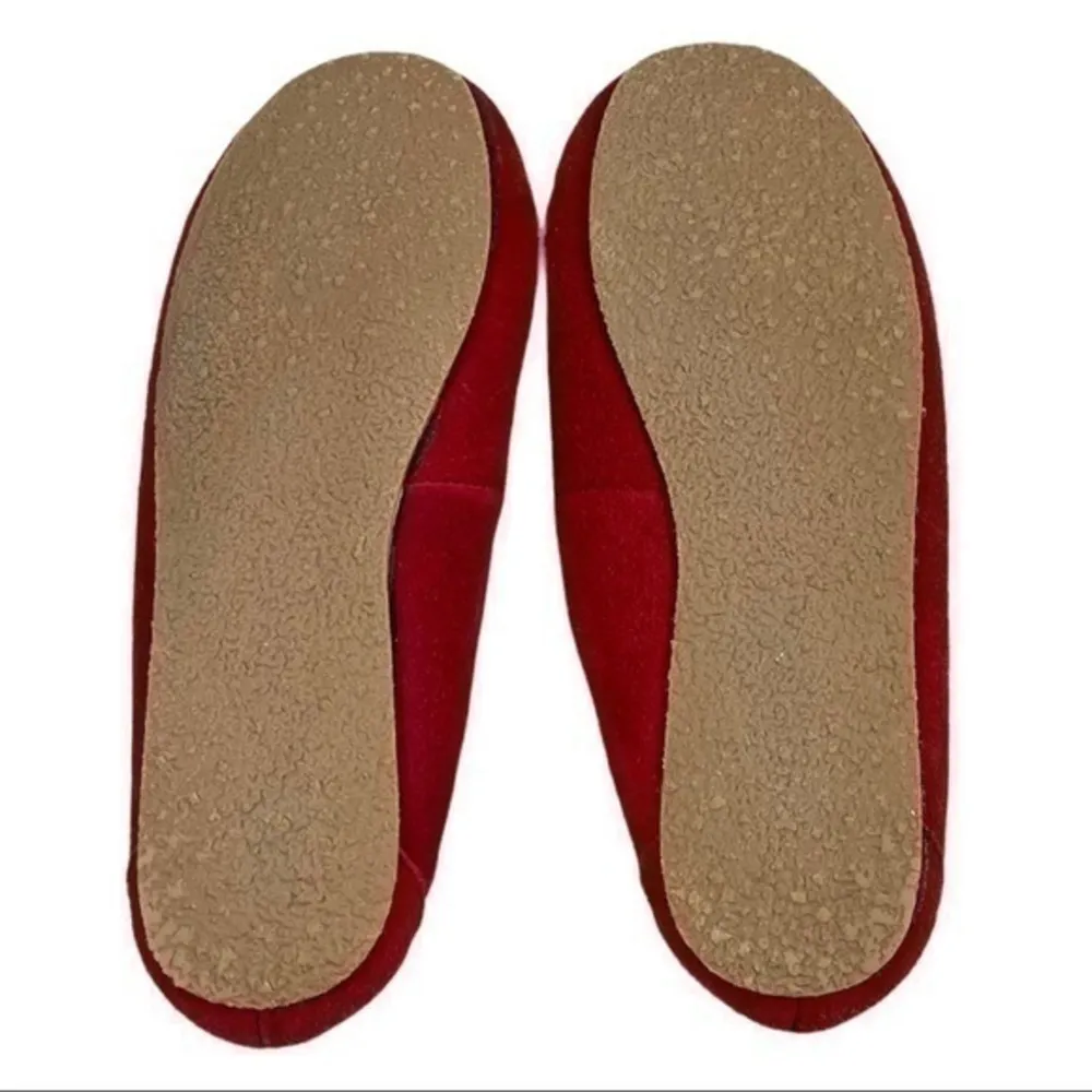Minnetonka 40395 Women Red Suede Faux Fur Lining Moccasin - Image 7