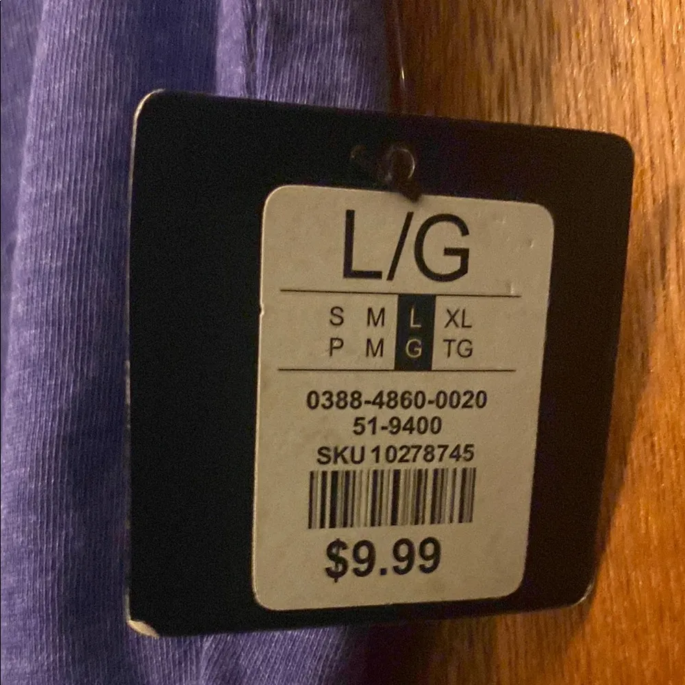 UK2LA JUNIOR Large Purple Graphic Tee - Image 3