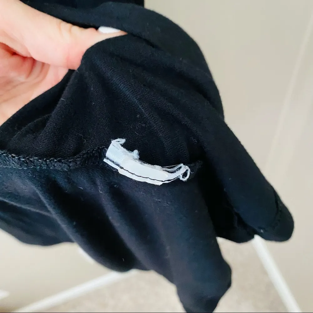 Old Navy Pullover Dress Black Sz Small - Image 5