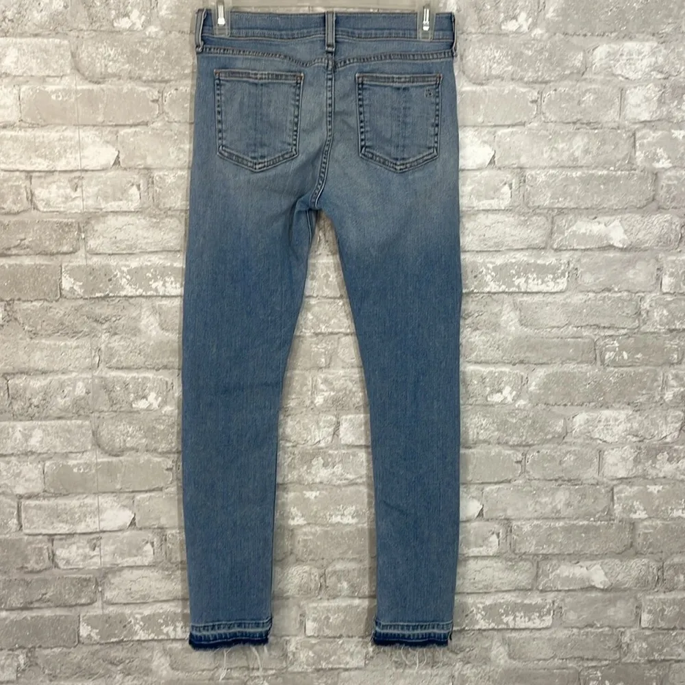 Rag & Bone Capri Step Hem Skinny Jeans Wiley - Image 4
