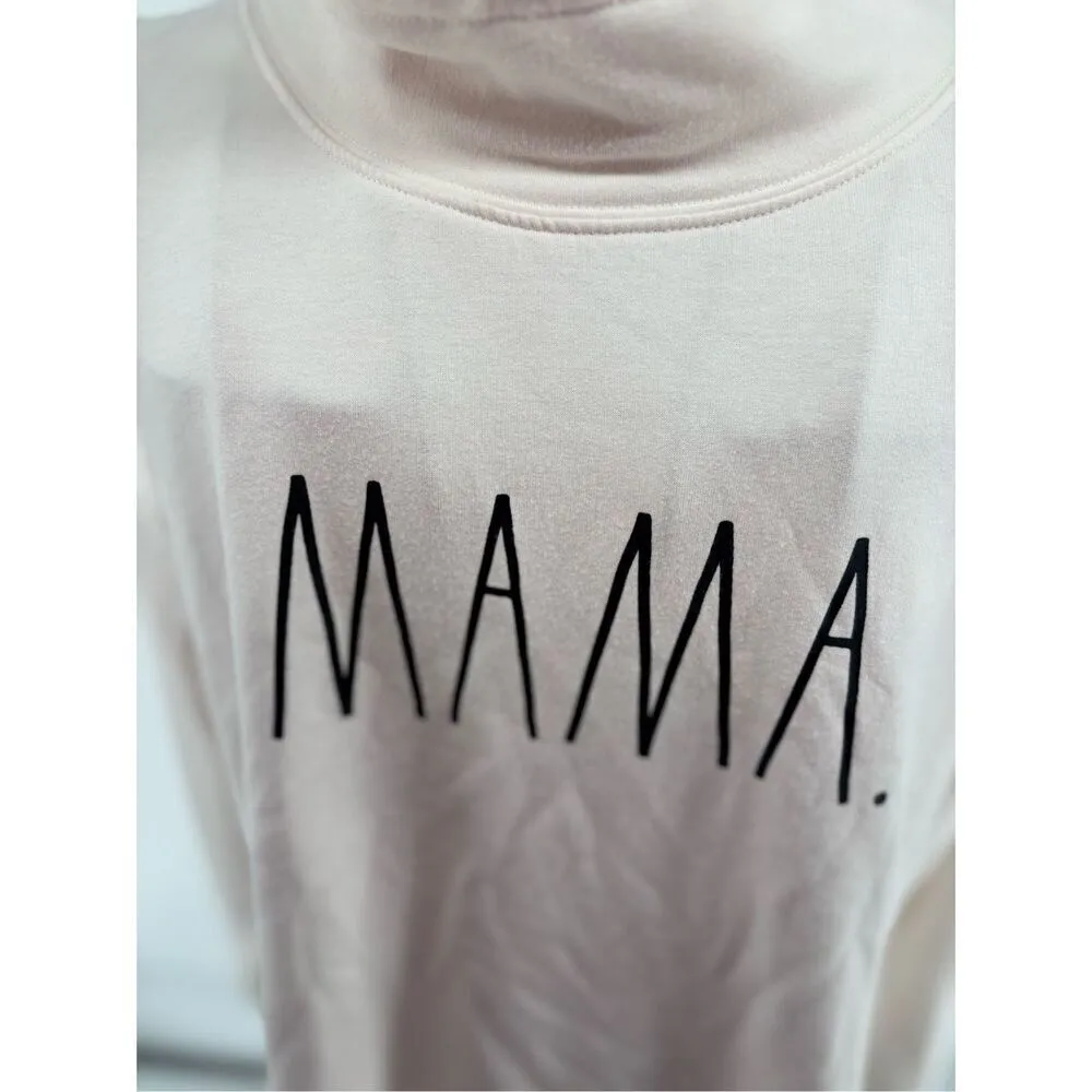 Rae Dunn “Mama” funnel neck sweatshirt pullover size small - Image 11