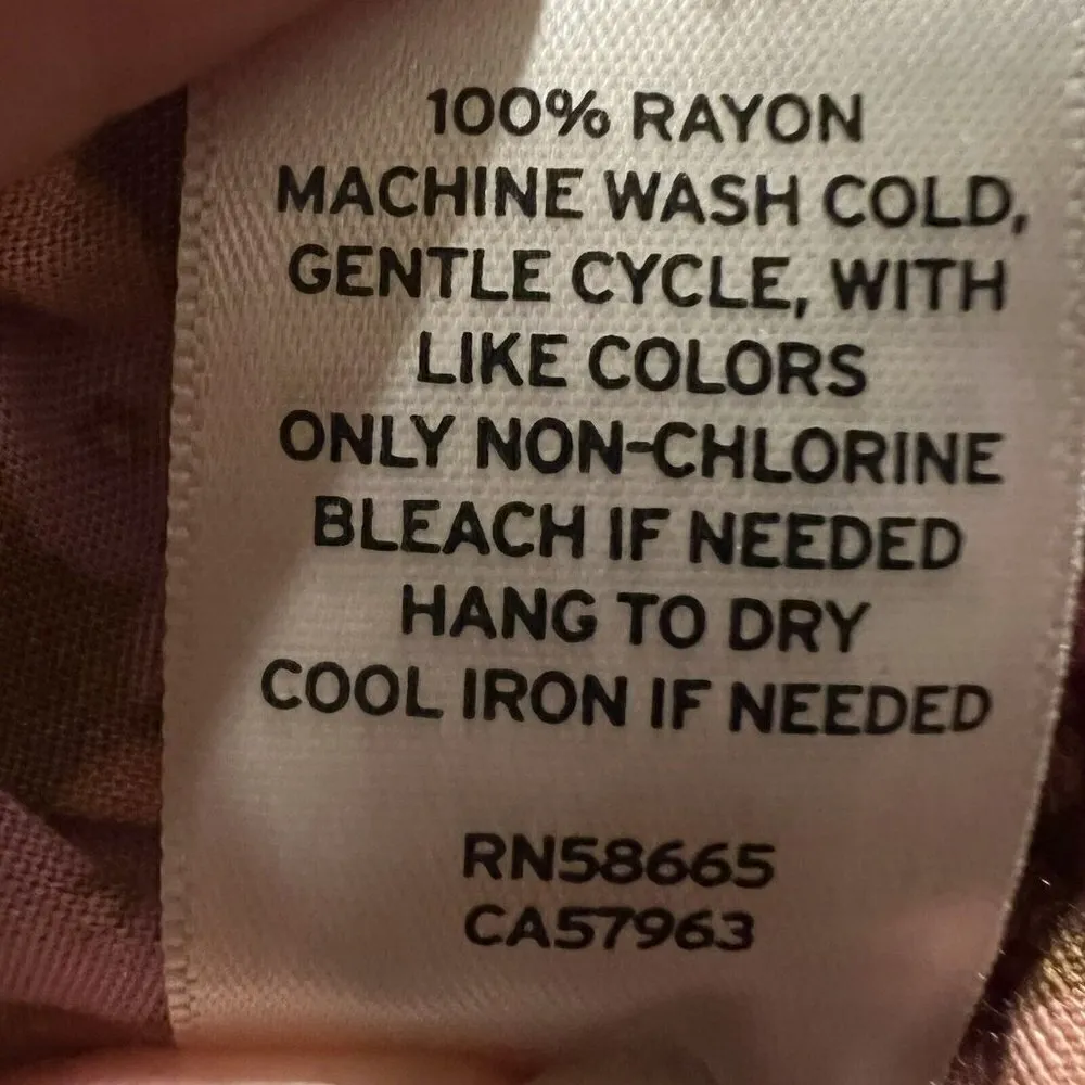 NWT BP Floral smoke Crop tank Top 1X bohemian One-Shoulder Tan Purple - Image 9