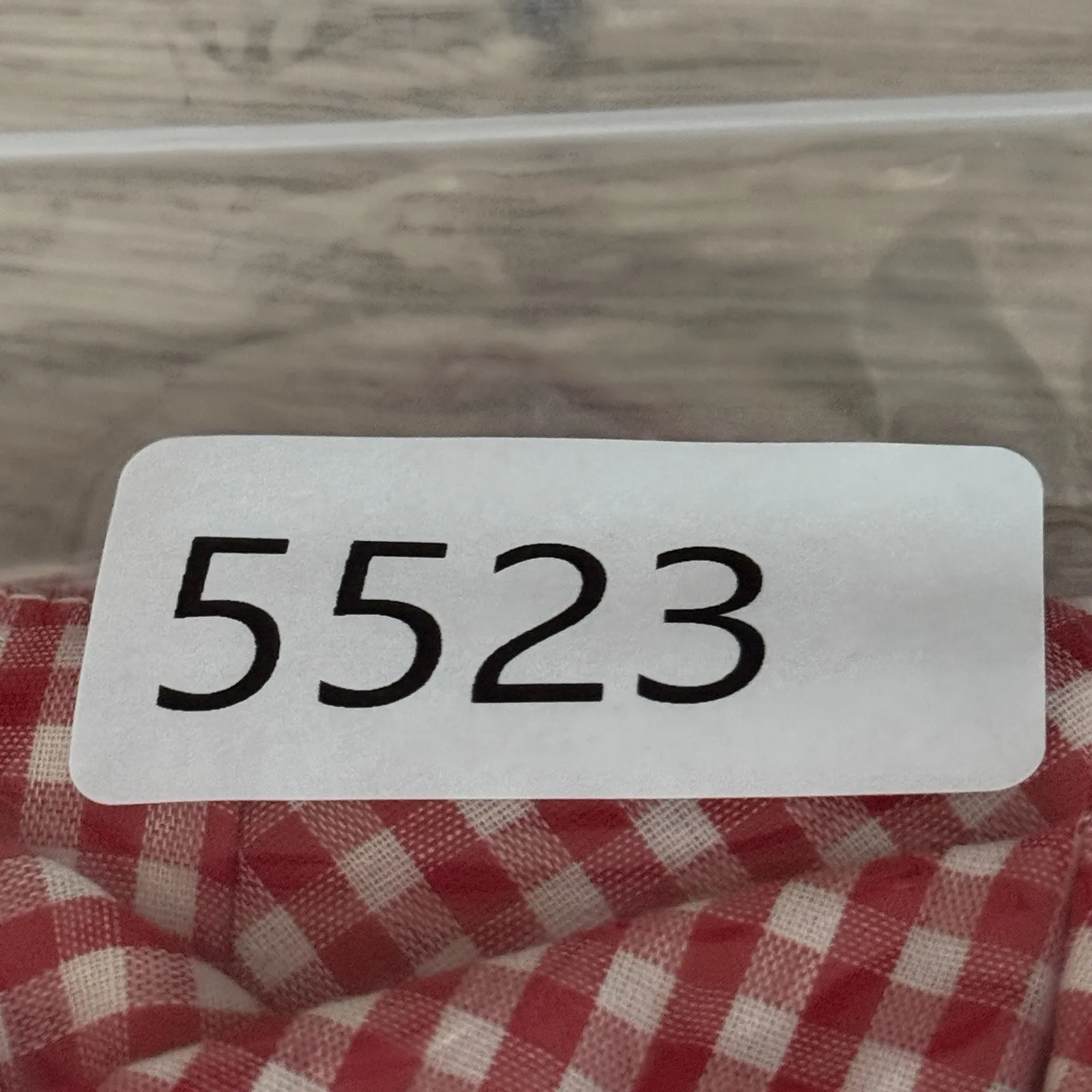 Henry Lee Dress Womens 6 Red‎ White Gingham Plaid Sheath Preppy Picnic Casual Red - Image 8