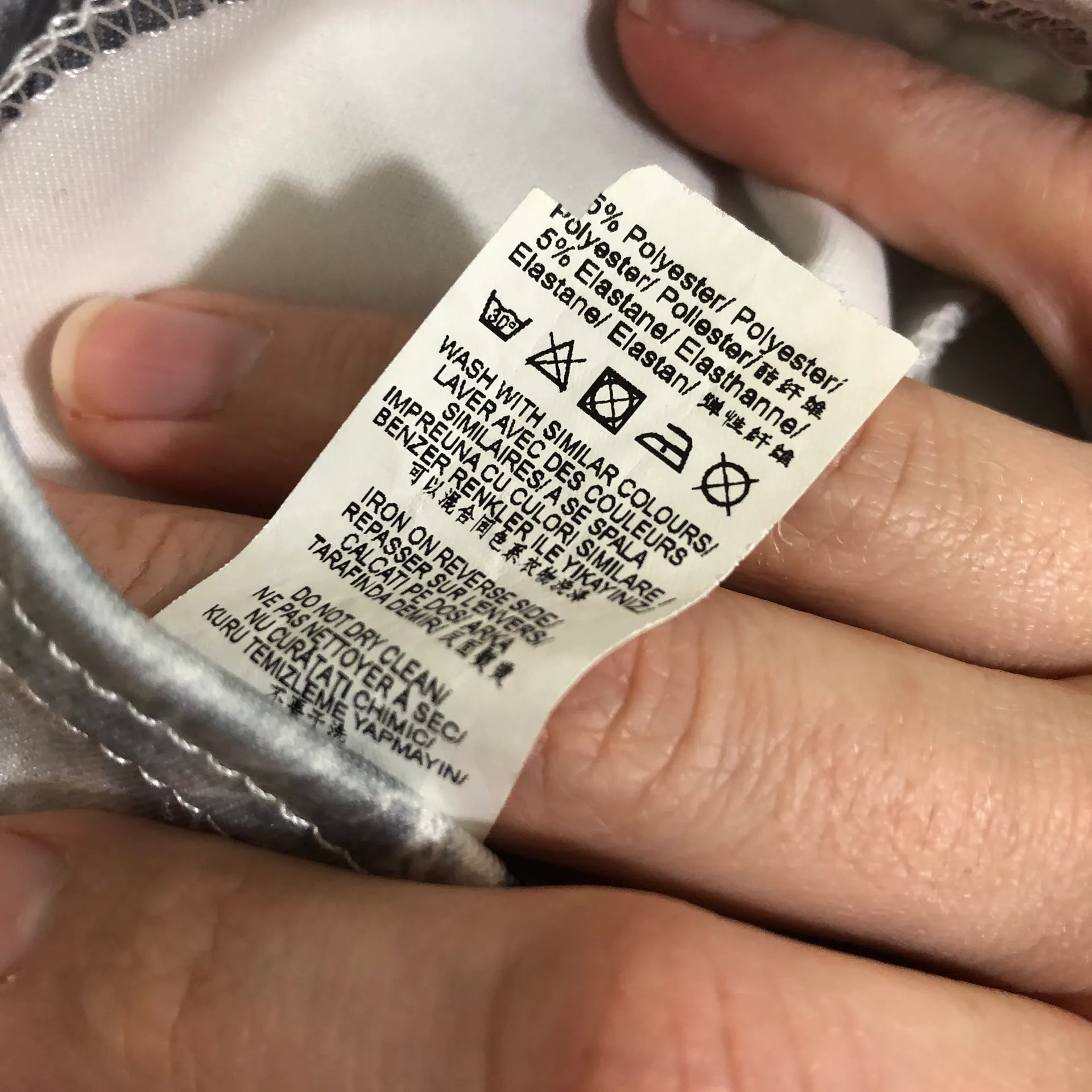 Marble Print Plunge V-Neck Shirt Dress - Image 7