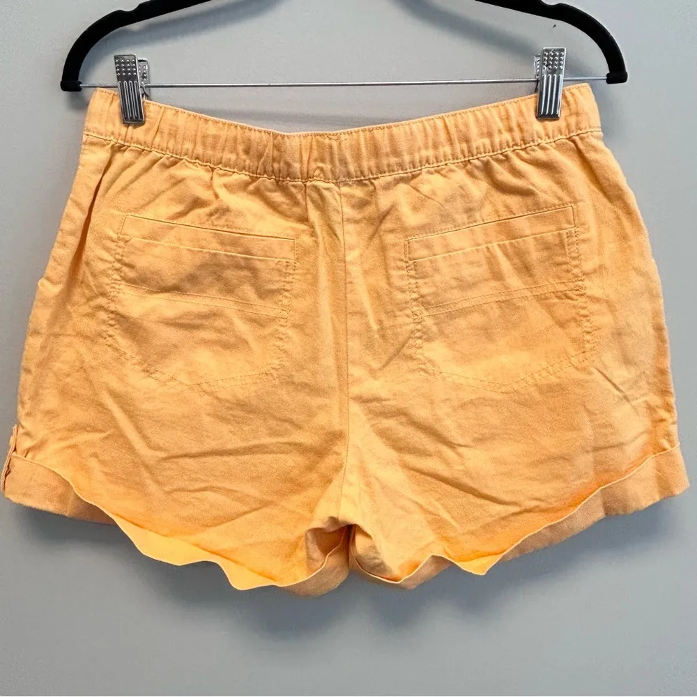 New York & Company Light Orange 🍊 Linen Shorts 6 NWT - Image 2