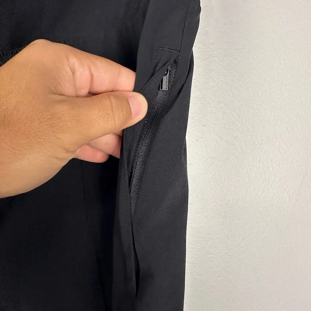 Athleta Black Wrinkle Resistant Brooklyn Heights High Rise Pant Women’s Sz 12 - Image 5