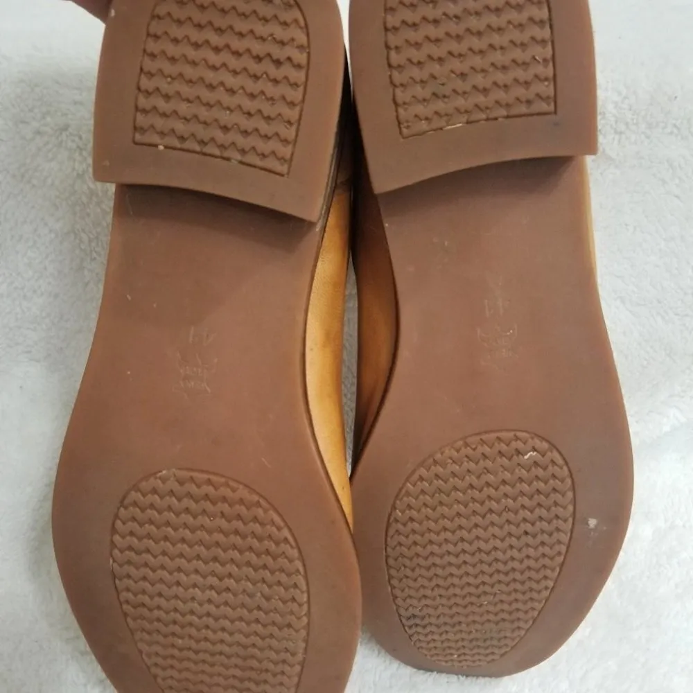 Mona Flying Ombre distressed leather boots Brown Size 10 - Image 8