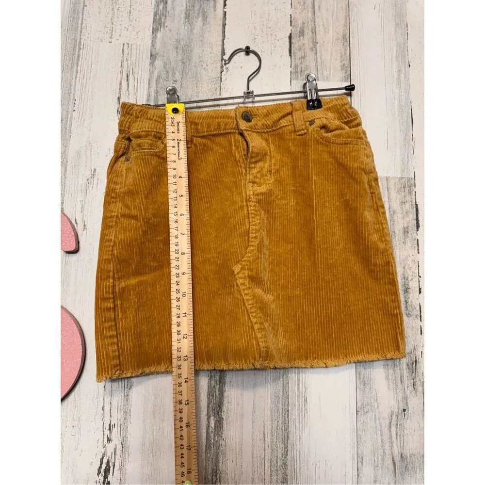 Blue spice velvet gold skirt size 0 - Image 5