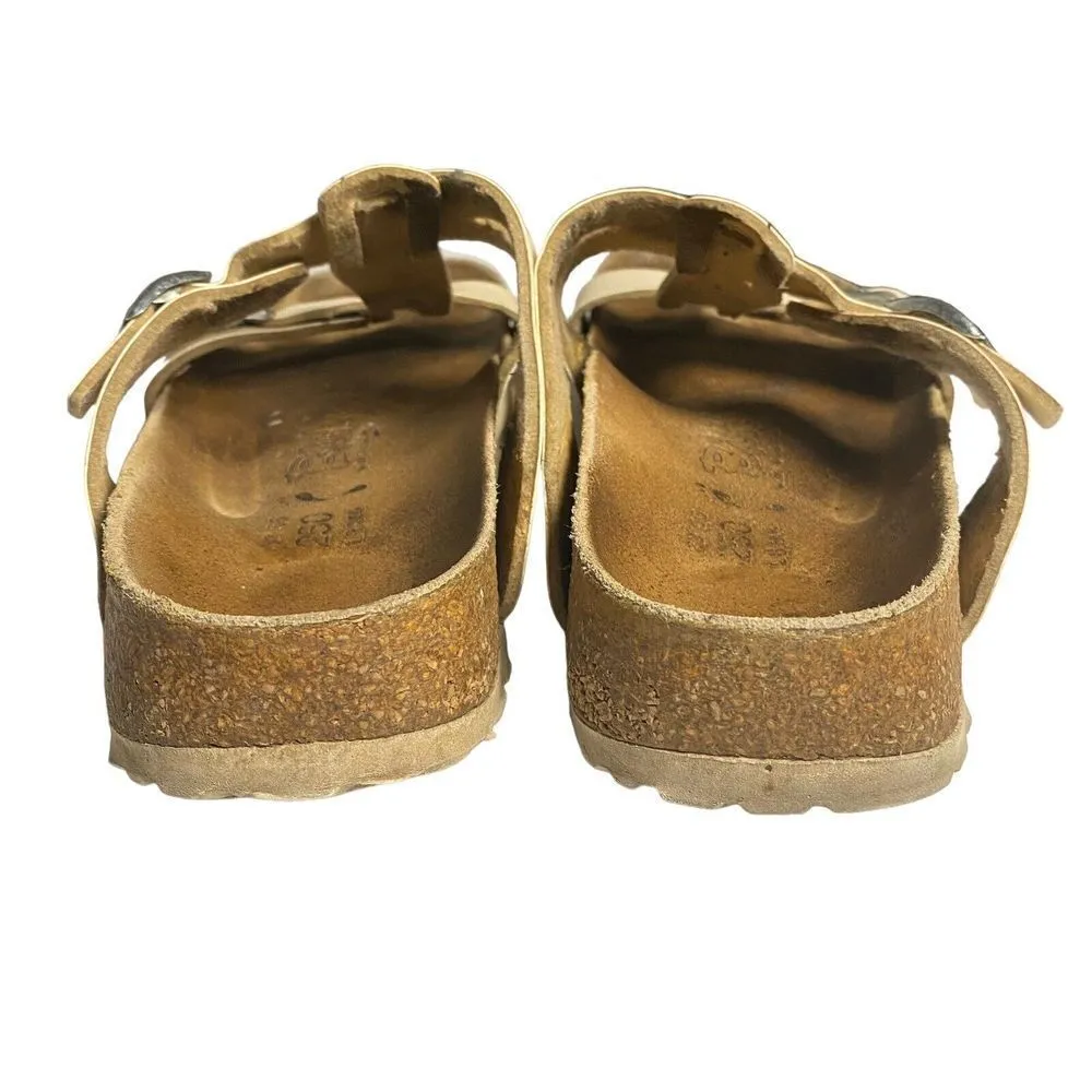 Womens Birkenstock Sandals, Style: Nias, Color: Alloy Perlmut Sz 39 US W8 Narrow - Image 8