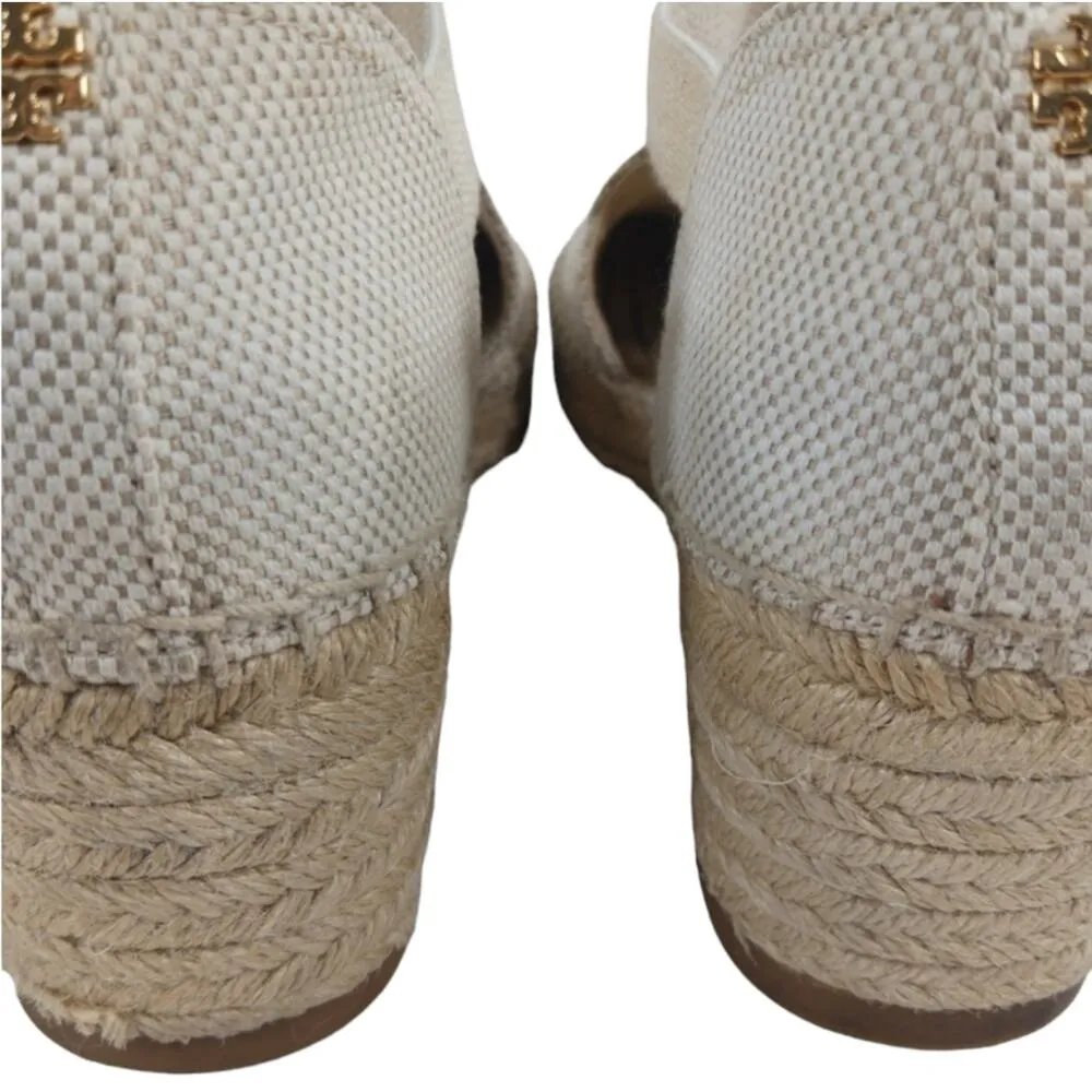S2317 GUC $235 Tory Burch Catalina Espadrille Sandals size 10M - Image 11