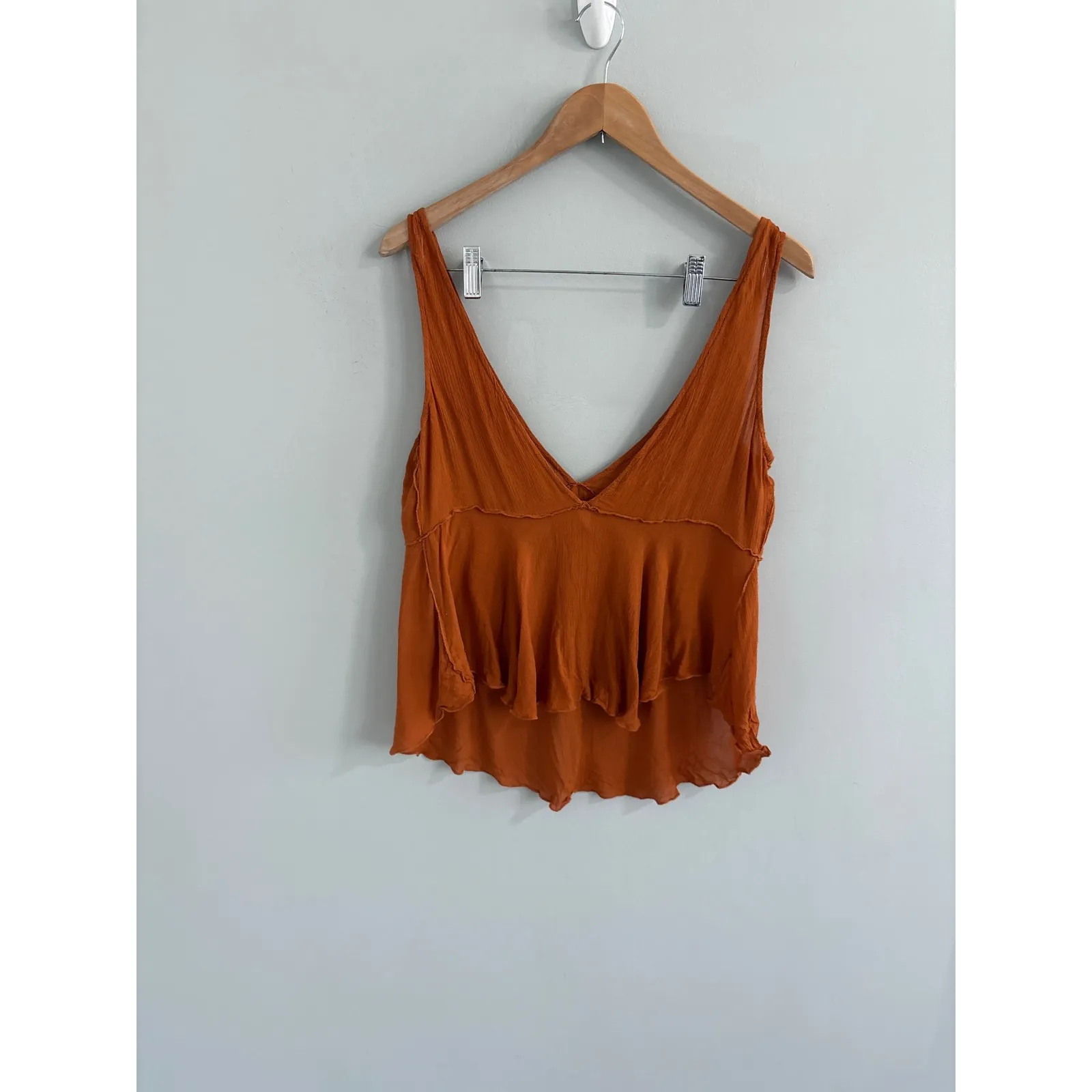 Free People Intimately Flowy‎ Tank  Size Small - Image 3