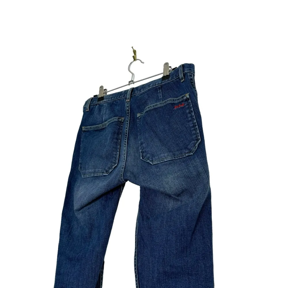 Ba&sh Sally Straight Jeans Handbrushed Blue - Image 8
