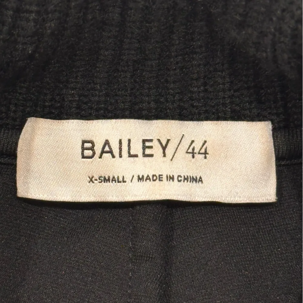 Bailey 44 Britto Wool Jacket Buttons XS Black Military Funnel Neck Classic Edgy - Image 13