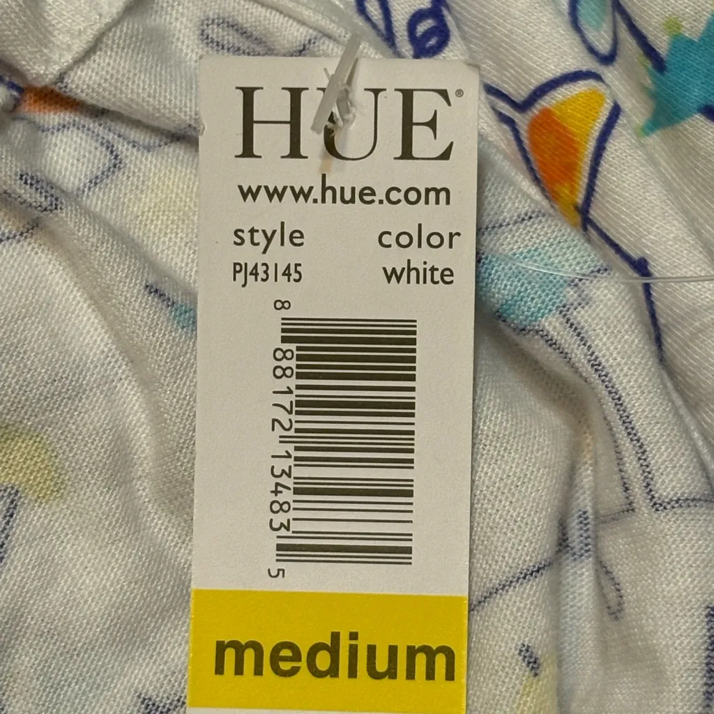 HUE NWT Women's Cocktail Print Nightgown size Medium - Image 7