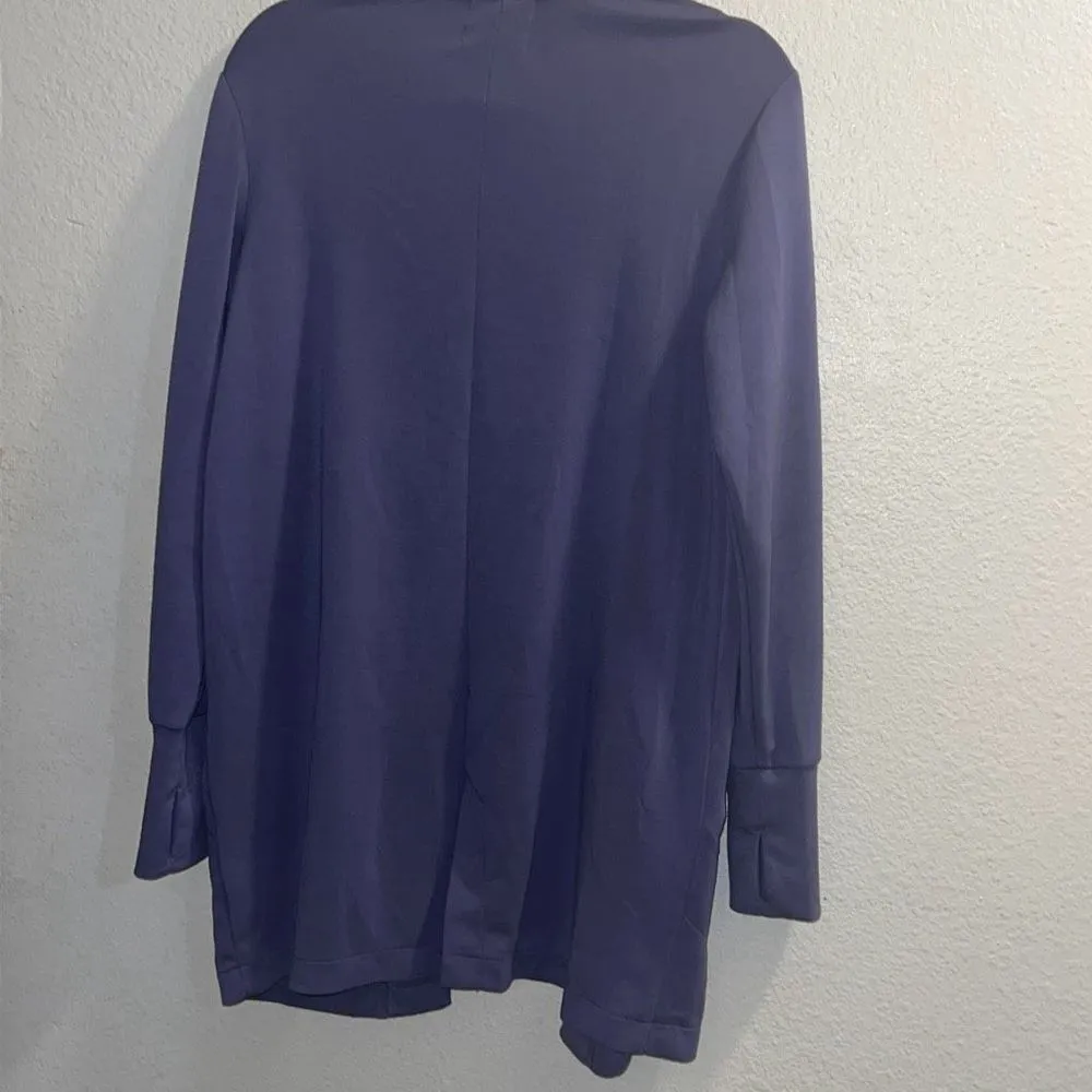 ✨Stylus Womens Long Sleeve Open Front Purple Sz XS Cardigan✨ - Image 5