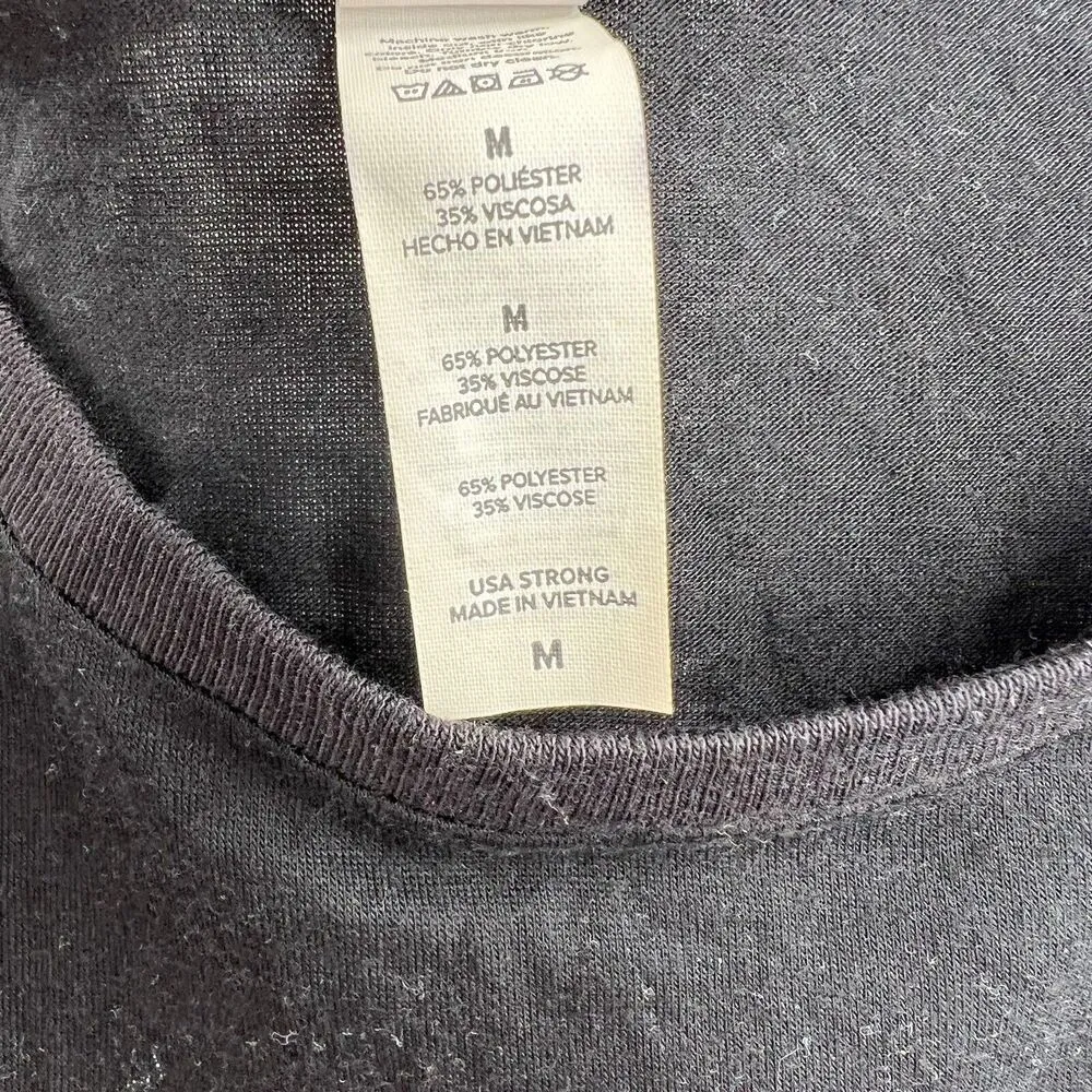 Barbell Beauties Goal Weight Strong AF Black Tank Medium - Image 5