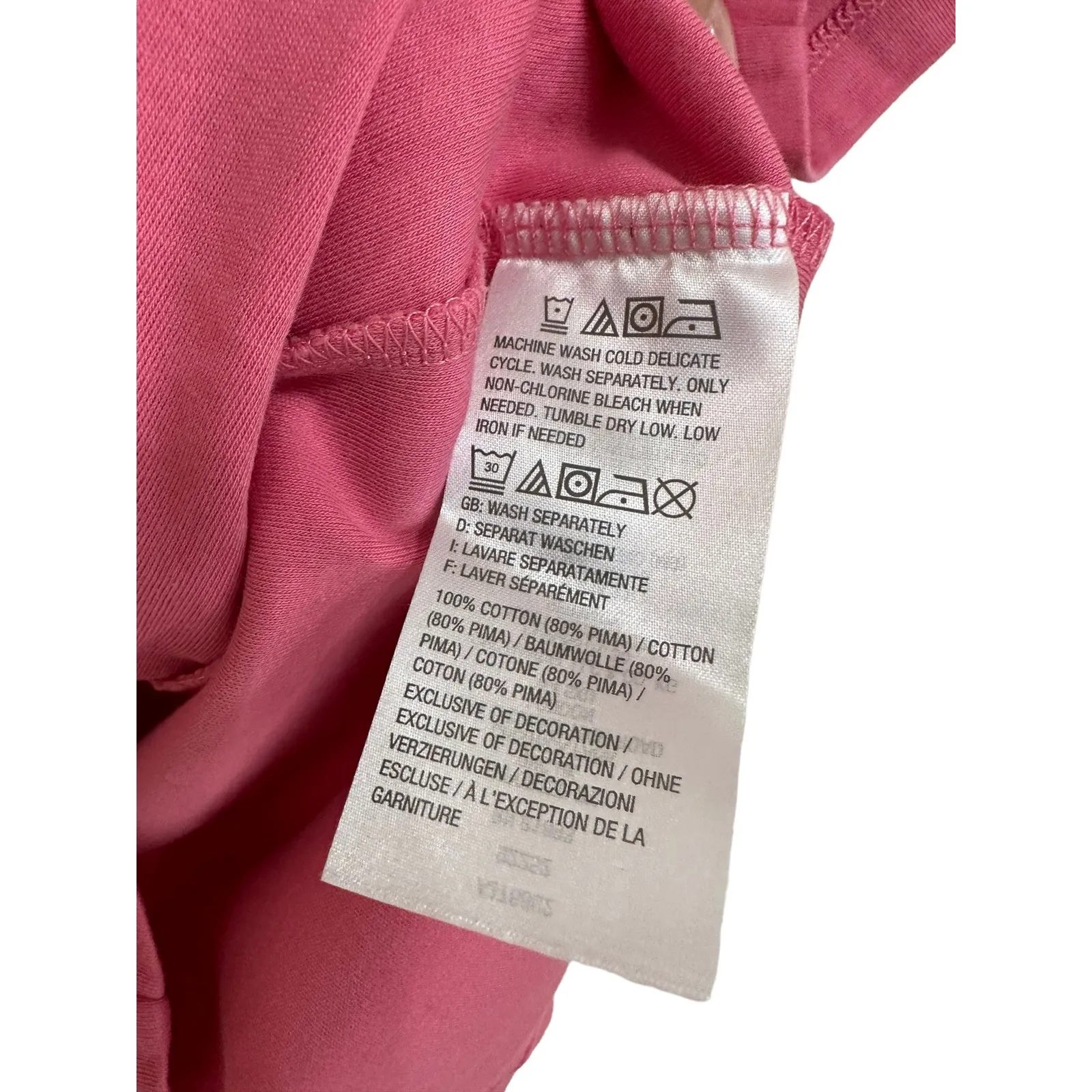 Isaac Mizrahi Live Essentials Women's Square-Neck‎ Top pink XXS - Image 3