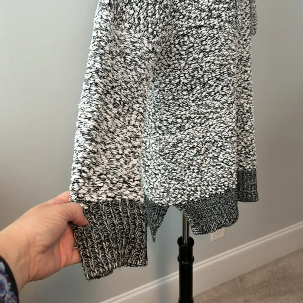 Marley Lilly Tunic Popcorn Knit Pullover Hood Sweater Women's S / M - Image 3