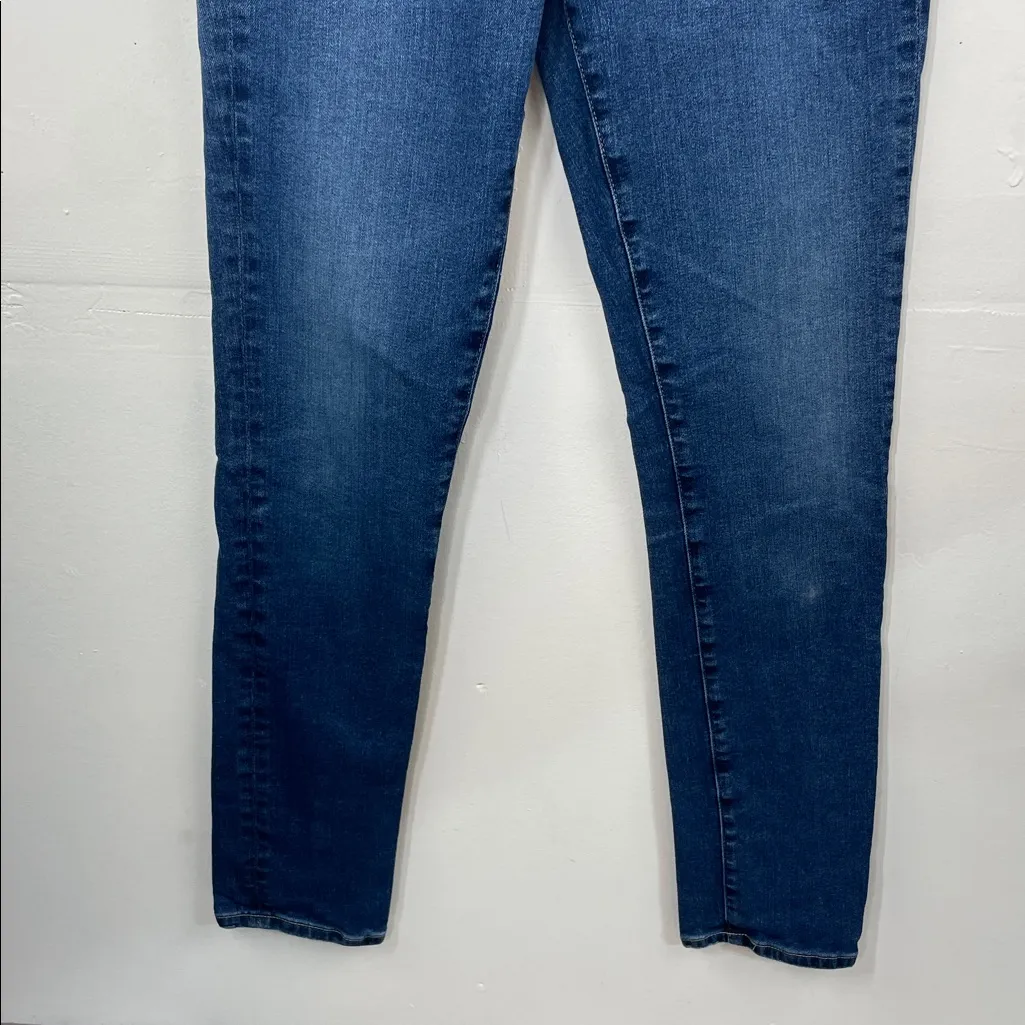 Ag Adriano Goldschmied Prima Cigarette Leg Dark Blue Skinny Jeans size 27 - Image 3