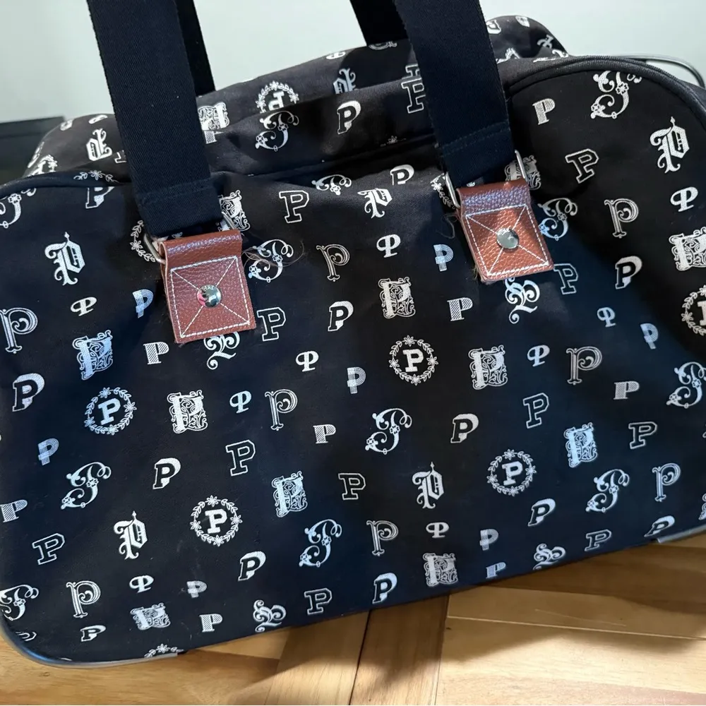 Victorias Secret Pink Rolling Duffle Bag Luggage - Image 5