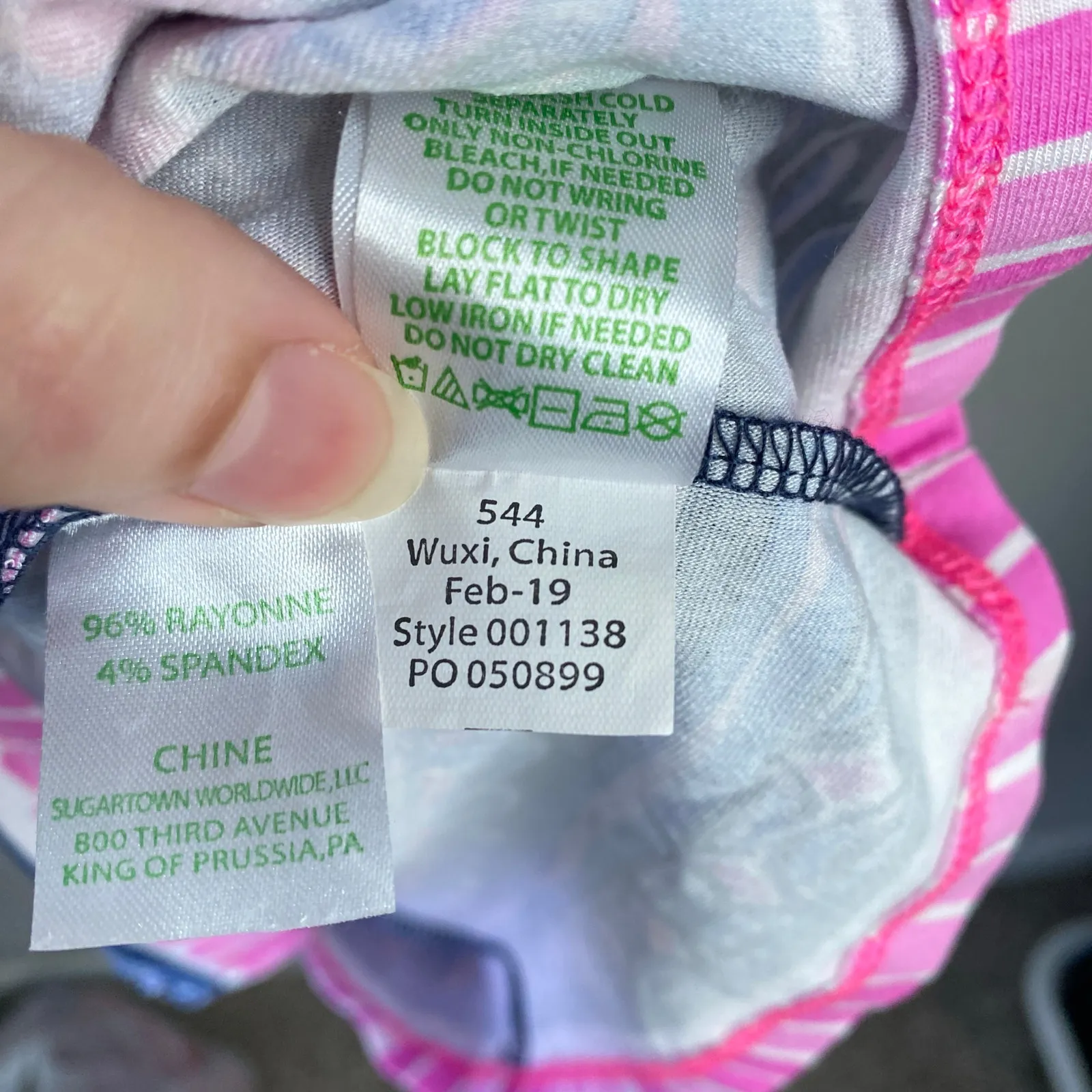 LILLY PULITZER Dianna Dress High Tide Navy You Are The Zest Size Medium Preppy - Image 10