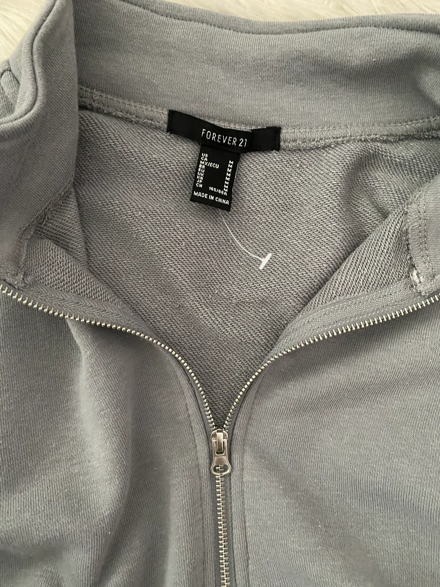 Cropped Half Zip top - Image 6