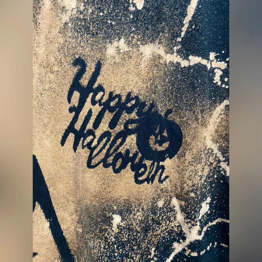 Halloween reverse tie dye‎ t - Image 3