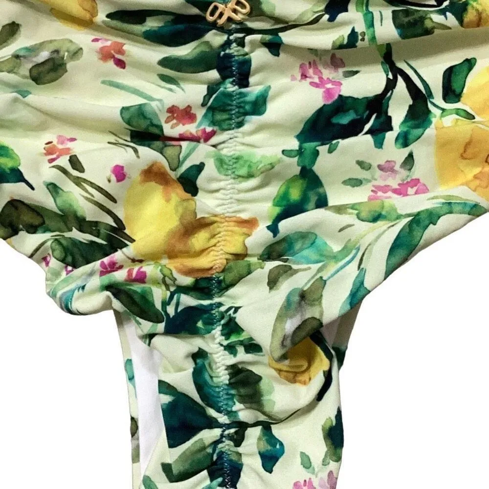 New. Pilyq lemons teeny bikini set. L-top/S-bottom. Retails $168 - Image 5