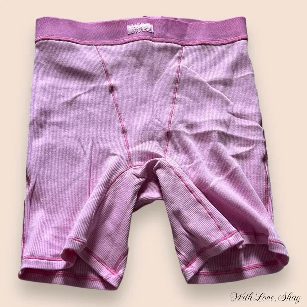 EUC Skims COTTON RIB BOXER - BUBBLE GUM - Image 3