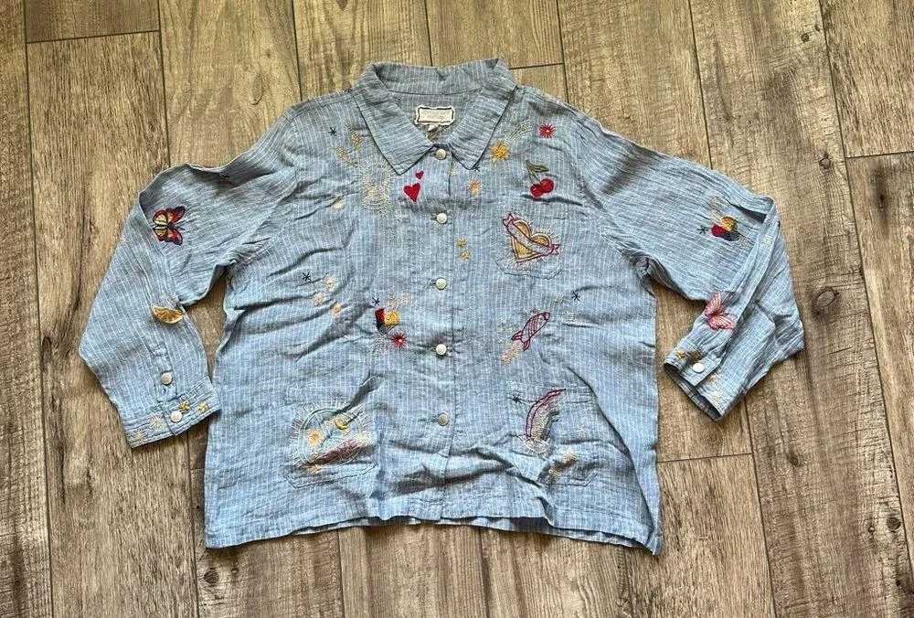 NWT Johnny Was Odine Worker Jacket [H3R] - Image 6