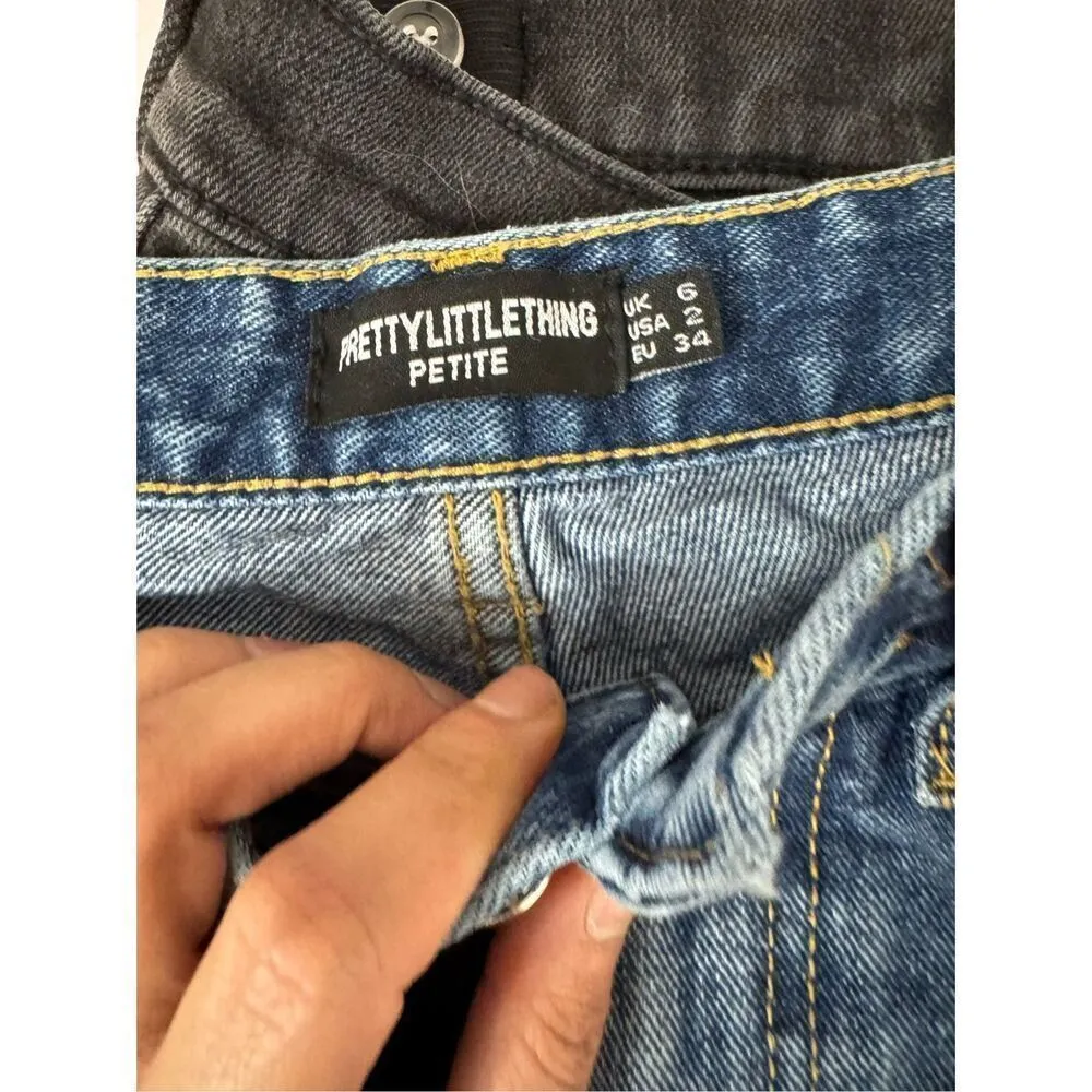 Prettylittlething Petite jeans size 2 - Image 3