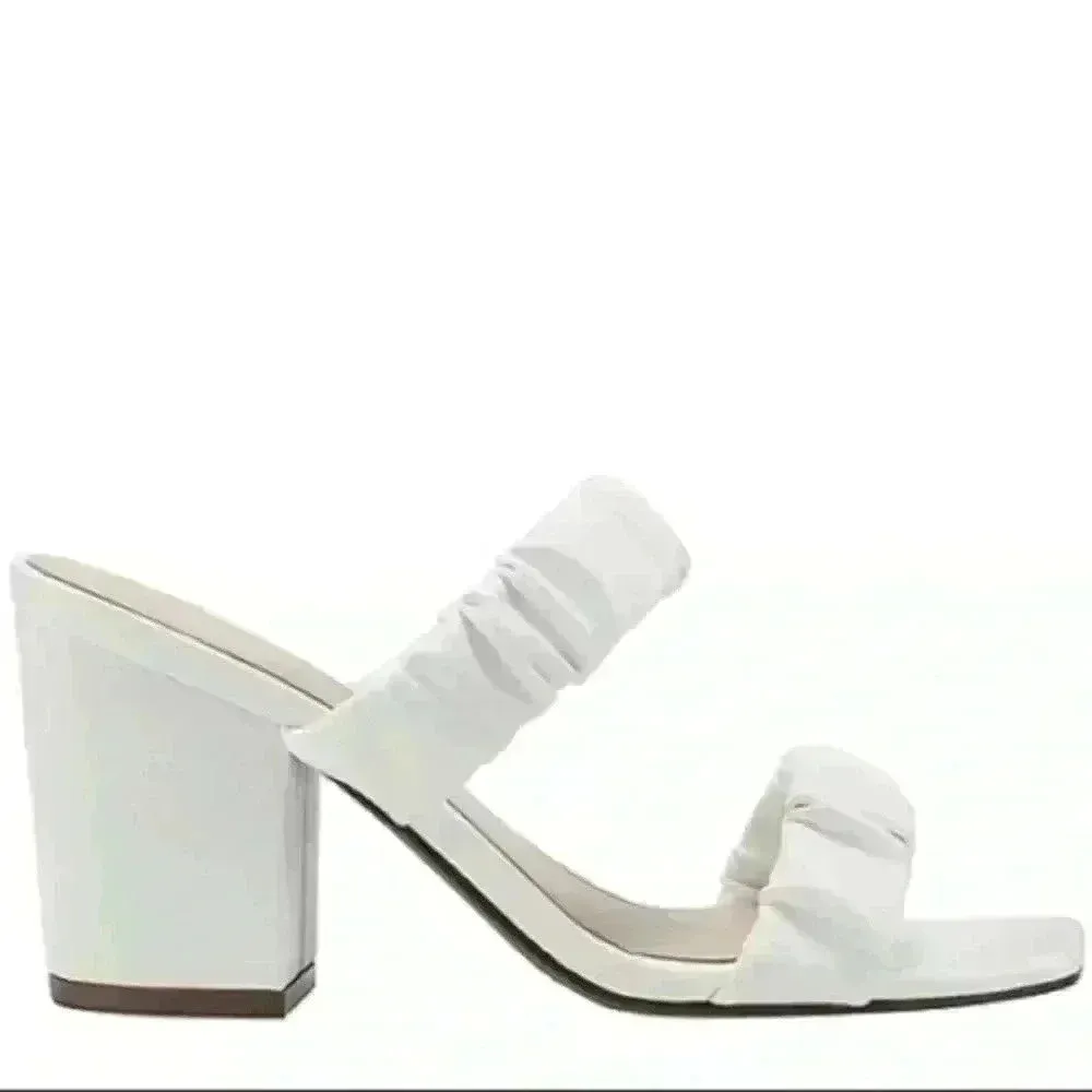 UNISA WOMENS CYLA SLIDE SANDAL -‎ WHITE - Image 2