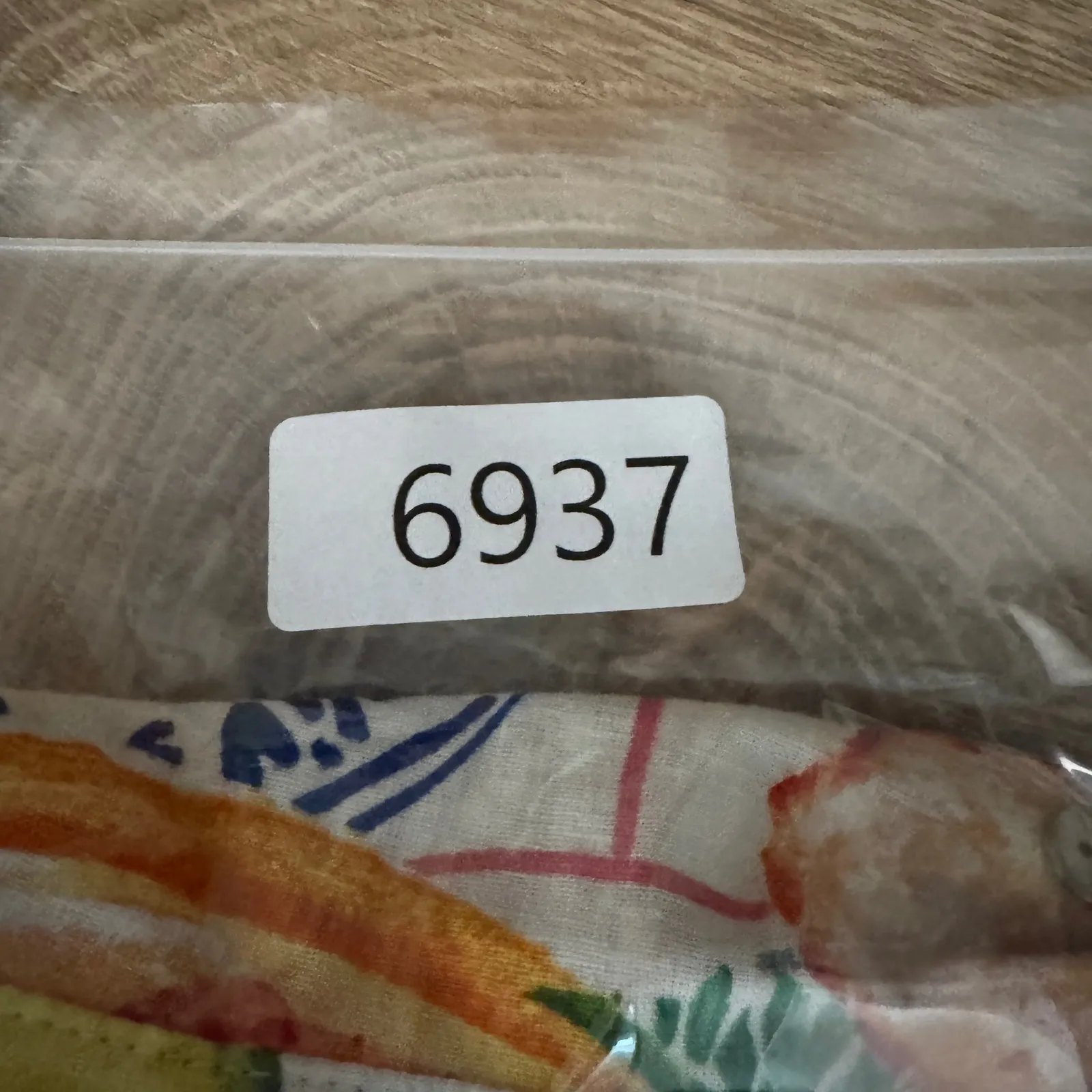 Calypso St. Barth Button Down Shirt Womens Small White Linen Blend Lobster Print - Image 8