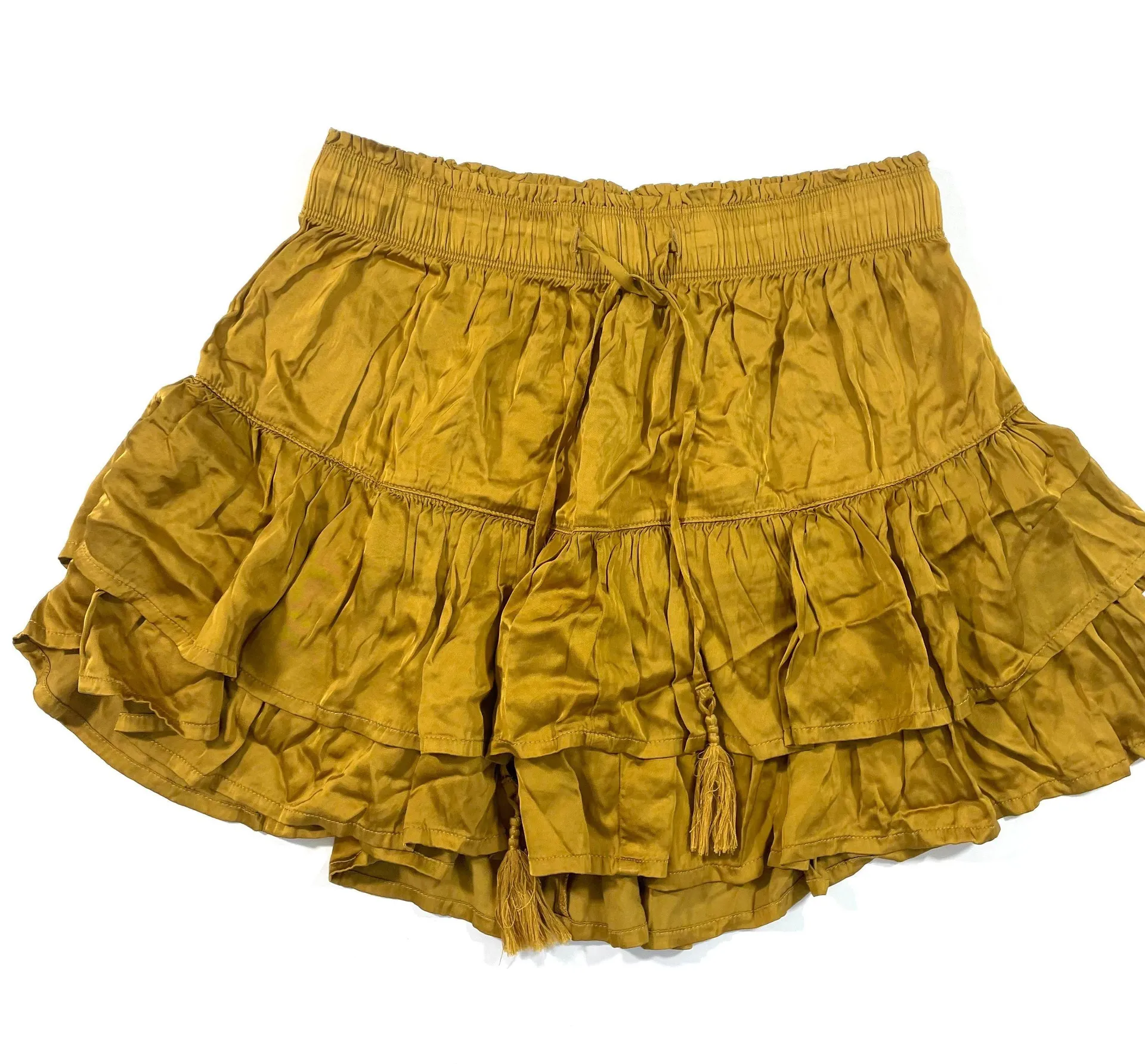 New  Sweet N Silky Tiered Mini Skirt - Image 3