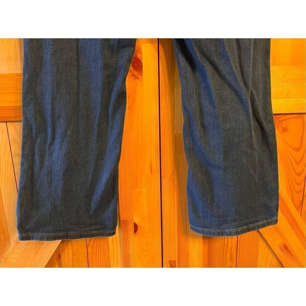 Who What Wear Jeans Womens Size 12 Cropped Dark Wash (3004) - Image 5