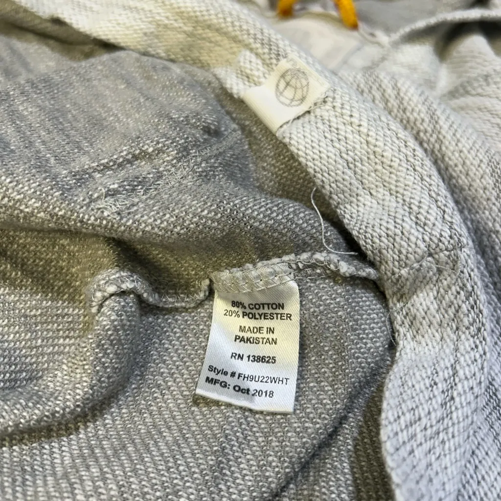 Free Planet Gray Striped Hoodie - Image 7