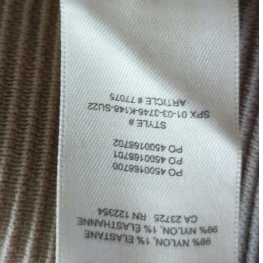 Babaton Saville Tan Sculpt Knit Criss Cross Cropped Tank Womens XS Halter Top‎ - Image 6